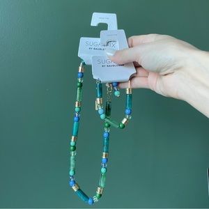 Sugarfix Baublebar matching set necklace bracelet - NWT